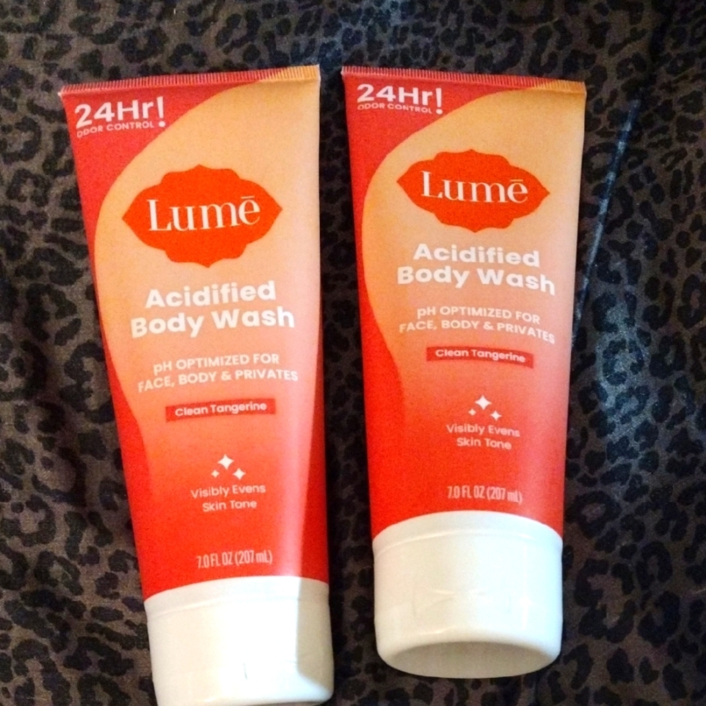 2 lumes clean tangerine
